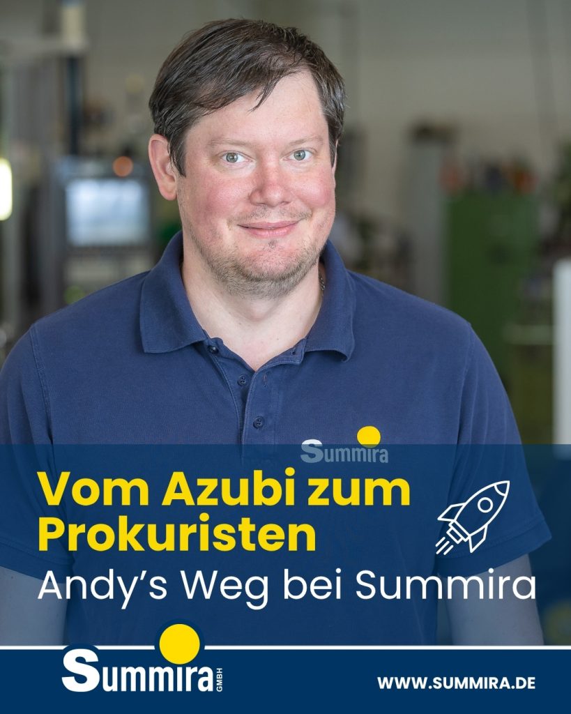 Vom Azubi zum Prokuristen – Andy’s Weg bei Summira